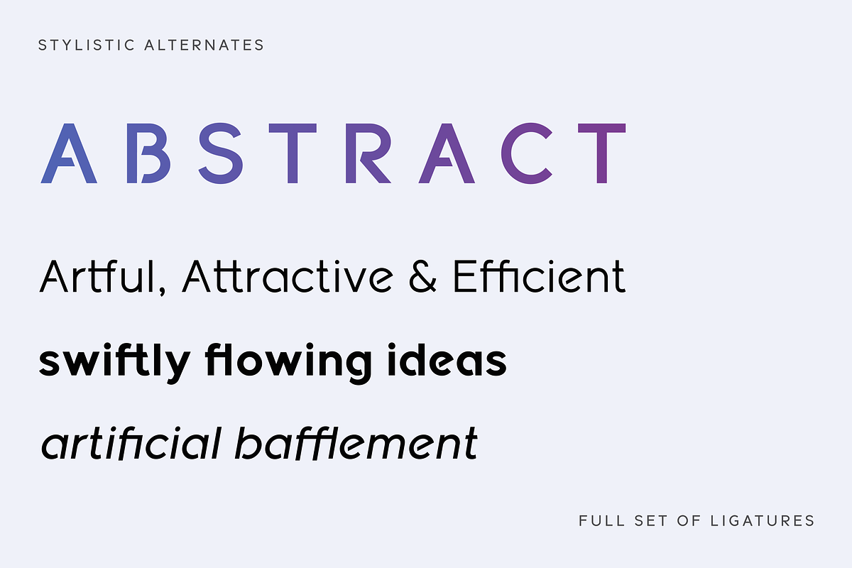 Meticula - Sans-serif Typeface, a Sans Serif Font by KushJain (Photo 4 of 6)