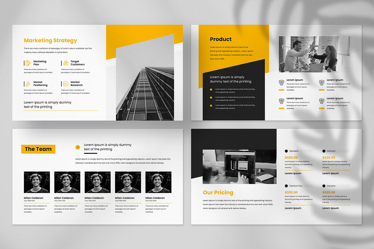 Presentation design template, a Presentation Template by Tanmoy Topu (Photo 4 of 5)