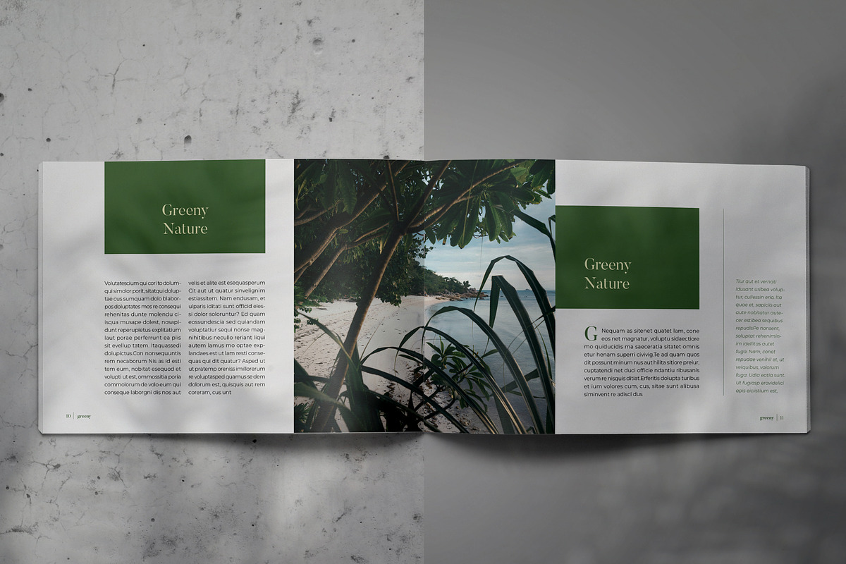 GREENY Lookbook Brochure Template, a Brochure Template by Indotitas (Photo 6 of 9)
