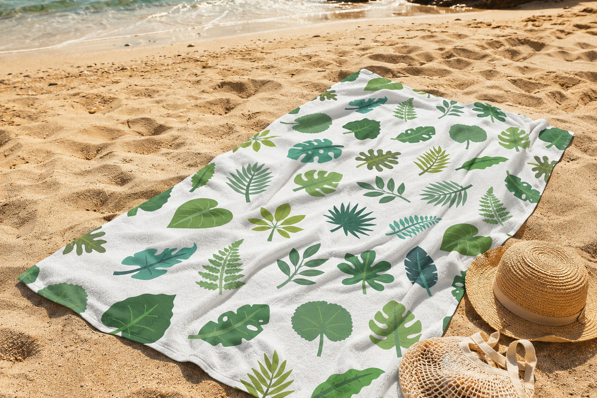 Leaf Seamless Patterns, a Pattern Graphic by Palau (Photo 4 of 9)