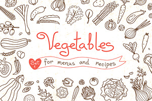Vegetables - Design Set