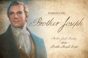Brother Joseph, a Handwritten Font by eric.oliver703 (Thumbnail 1 of 6)