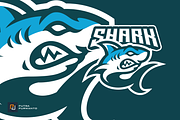 Cartoon Shark Mascot Logo, a Branding & Logo Template by putra_purwanto (Thumbnail 1 of 2)