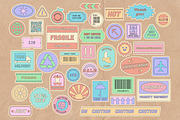 Pastel Produce-Package Sticker Pack, an Illustration by Creativity Bucketlist (Thumbnail 4 of 5)