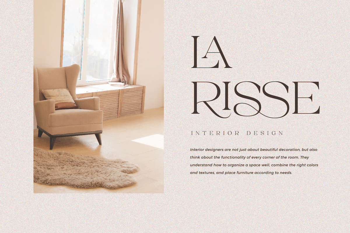 Rossce - Beautiful Serif Font, a Serif Font by Aqeel_Art (Photo 3 of 9)