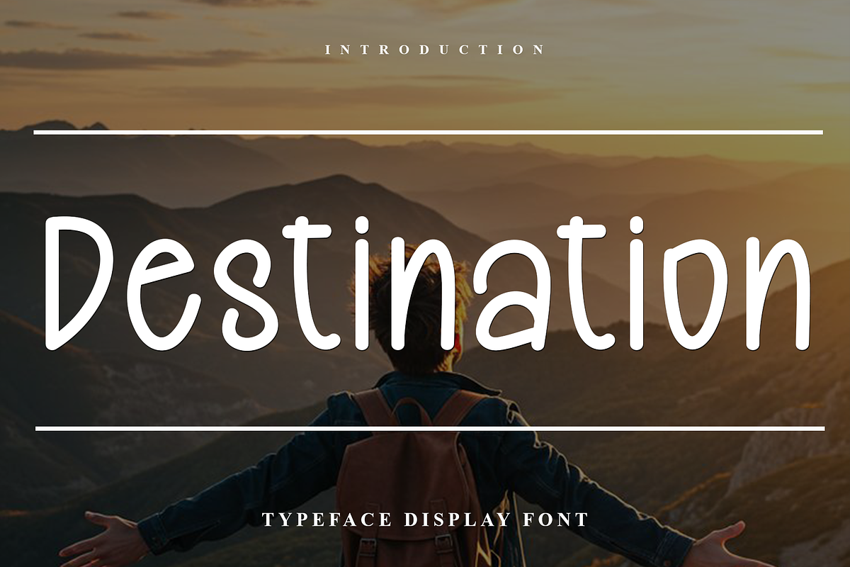 Destination, a Sans Serif Font by FreshTypeINK (Photo 1 of 9)