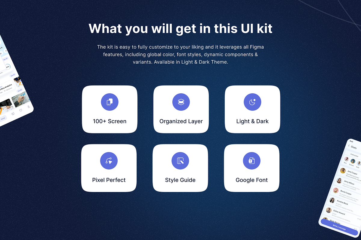 E-Learning & Online Class App UI Kit, an UI Kit Template by arcdigitalagencyltd (Photo 3 of 18)