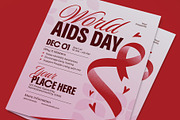 World Aids Day Flyer, a Flyer Template by graphicook (Thumbnail 2 of 3)