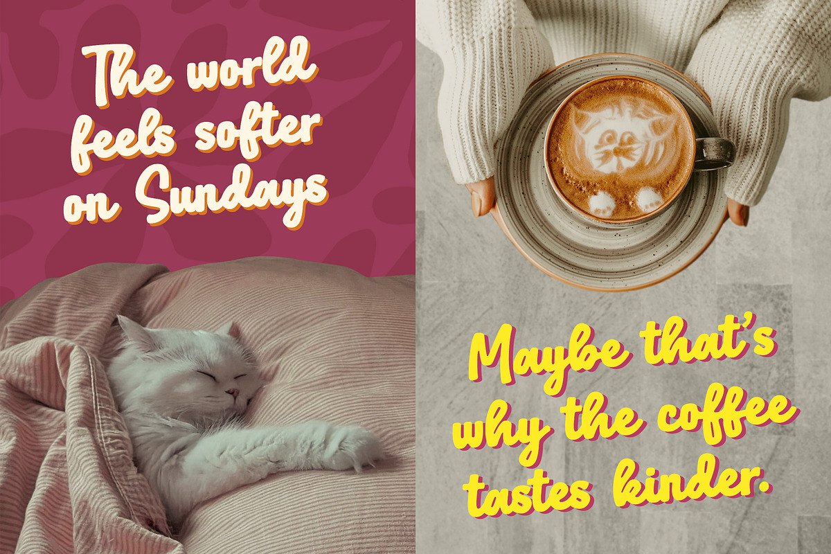Chill Whisper - Fun Script Font, a Font by Subectype Studio (Photo 7 of 10)