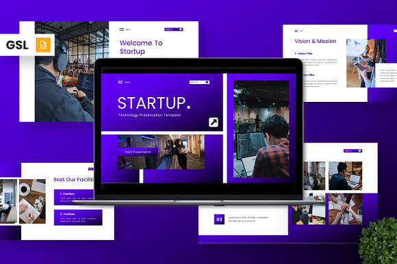 Startup - Technology Google Slide preview 5