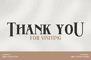 Hatem, a Serif Font by Drizy (Thumbnail 11 of 11)