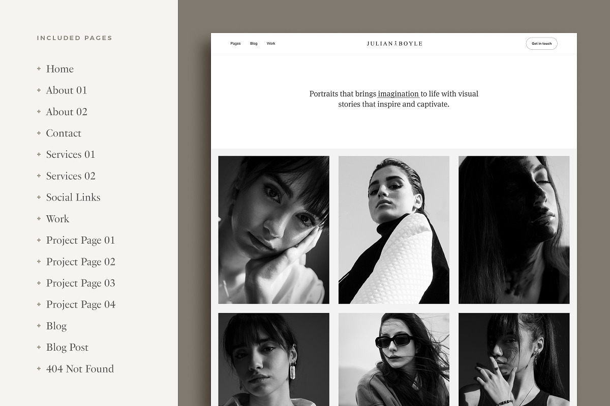 Boyle Squarespace 7.1 Website Theme, a Squarespace Template by Ruben Stom (Photo 5 of 11)