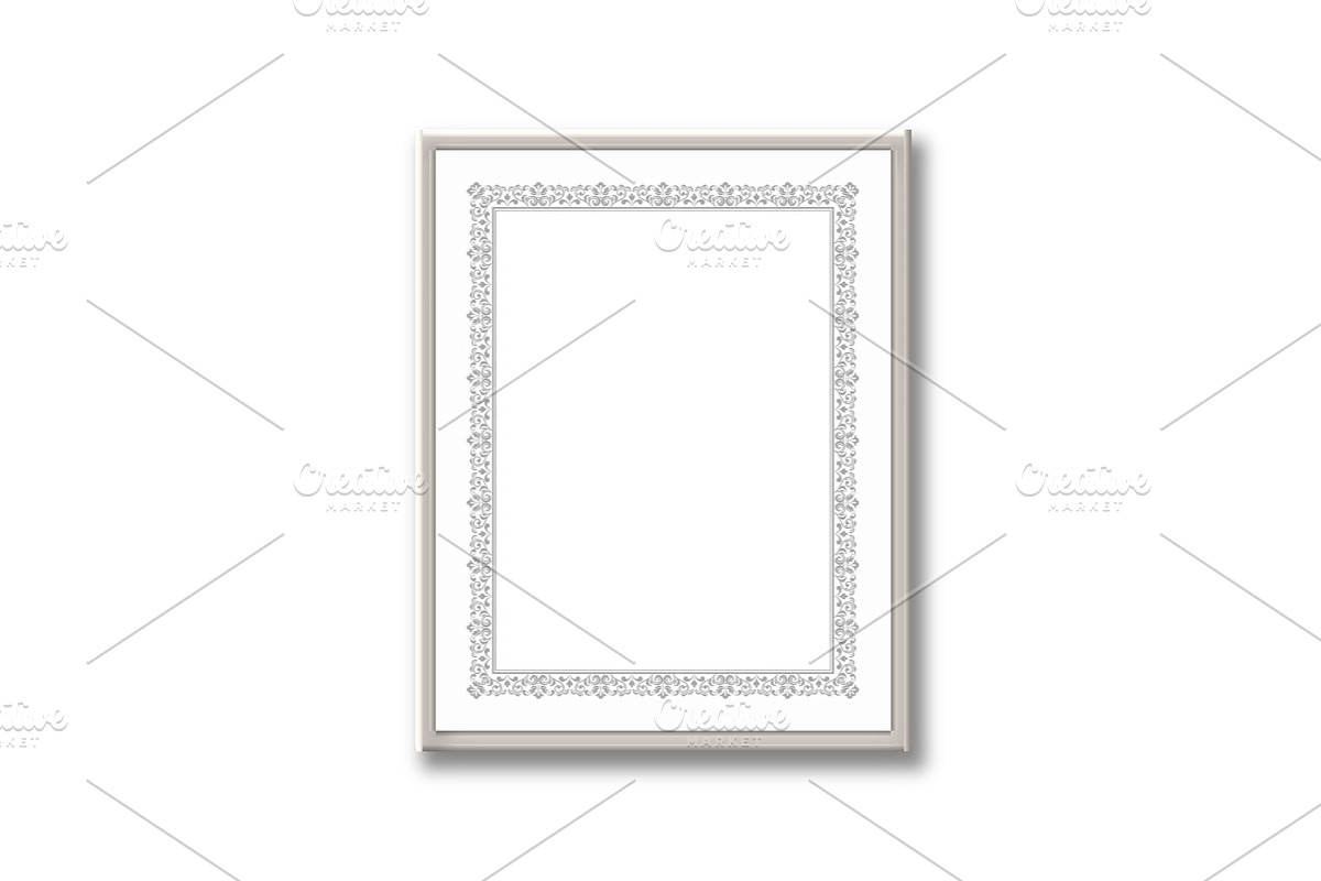 Decorative frame Elegant vector, a Decorative Illustration by RODINA (Photo 2 of 3)