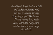 Christtrend Sweet Font, a Handwritten Font by QR Design Studio (Thumbnail 4 of 6)
