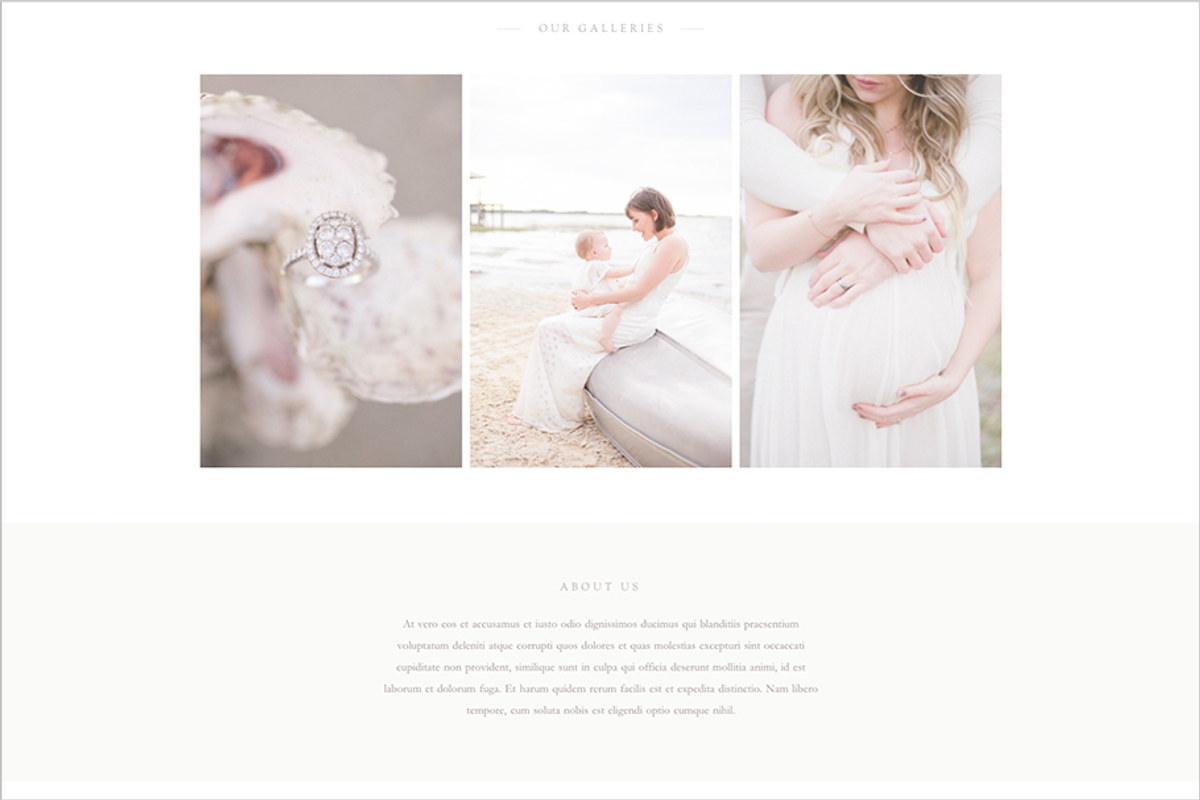 Belle Mère Prophoto 7 Template, a Websites & App Template by Red Met Yellow Creative (Photo 3 of 23)