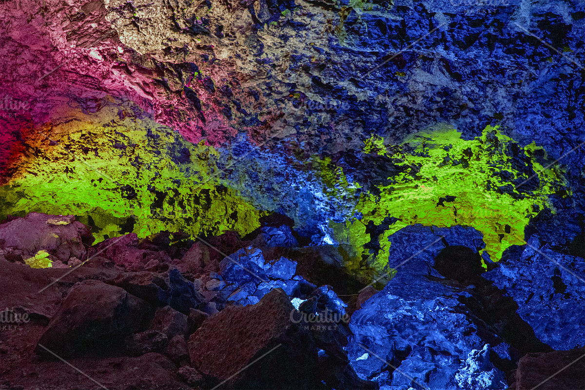 Color fantasy with natural texture, an Abstract Photo by Schreibikus (Photo 3 of 5)