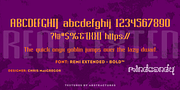 Remi Extended™, a Sans Serif Font by MINDCANDY (Thumbnail 3 of 4)