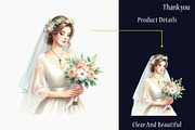 Watercolor Christian Wedding Clipart, a Graphic by designcity5 (Thumbnail 5 of 5)