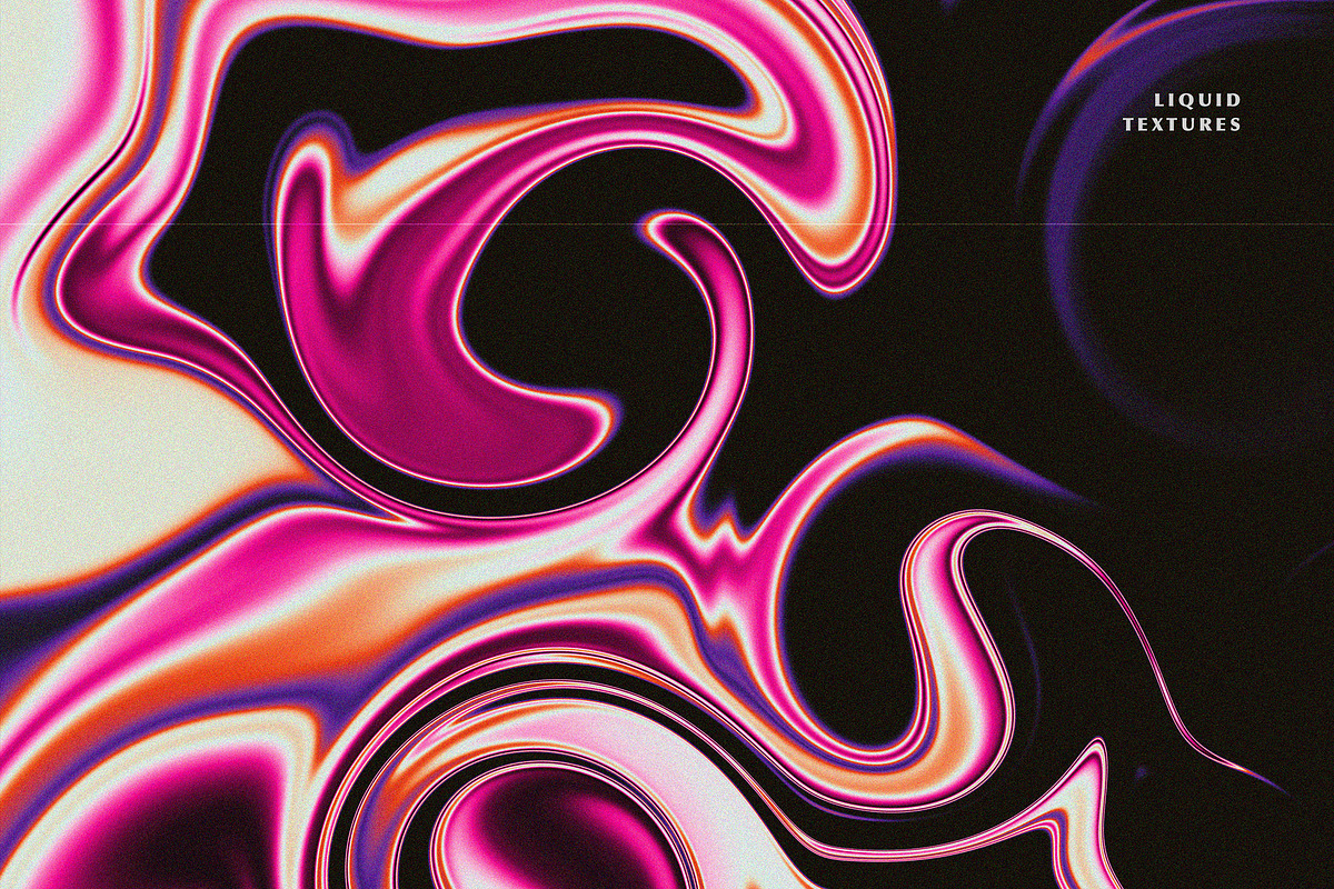 Iridescence: Liquid Textures Kit, a Texture Graphic by pixelbuddha.net
