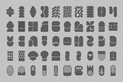 Geometric Mask, Frames and Shapes, a Graphic by Unusual Vectors (Thumbnail 8 of 8)