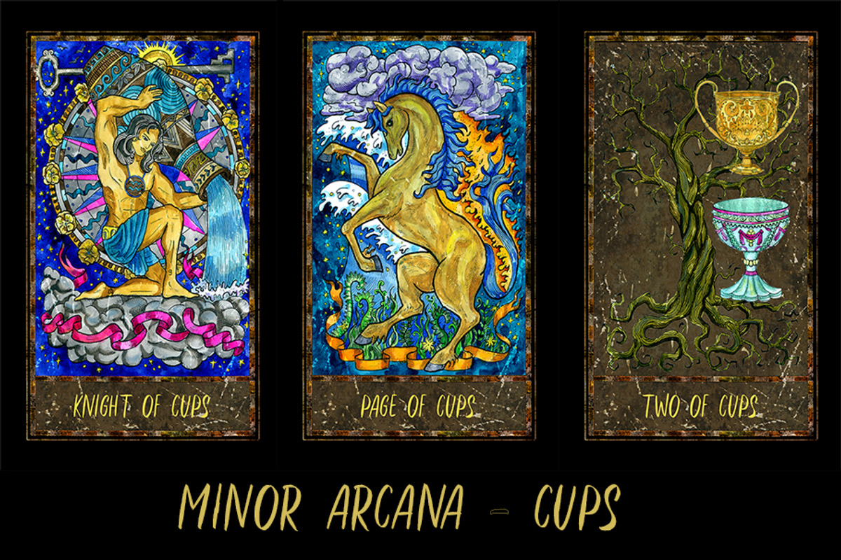Magic Gate Tarot Deck colorful, a Decorative Illustration by Samiramay (Photo 20 of 27)