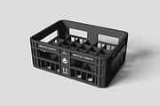 Bottle Crate Mockup, a Packaging Mockup by AndikaGraphic (Thumbnail 2 of 6)