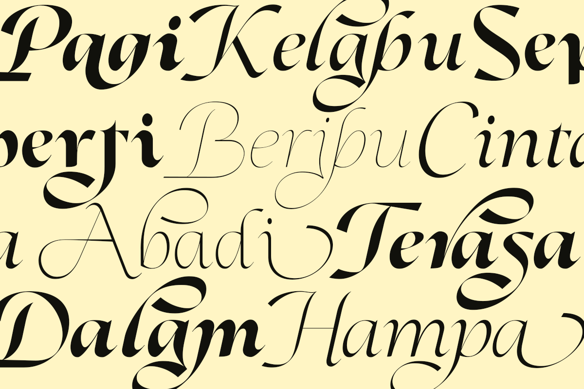 Dh Alani Rosle - 16 Branding Family, a Serif Font by Dharmas Foundry (Photo 8 of 15)