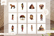 African Tribe & Arabic Nights, an Illustration by Yuka Baby (Thumbnail 3 of 7)