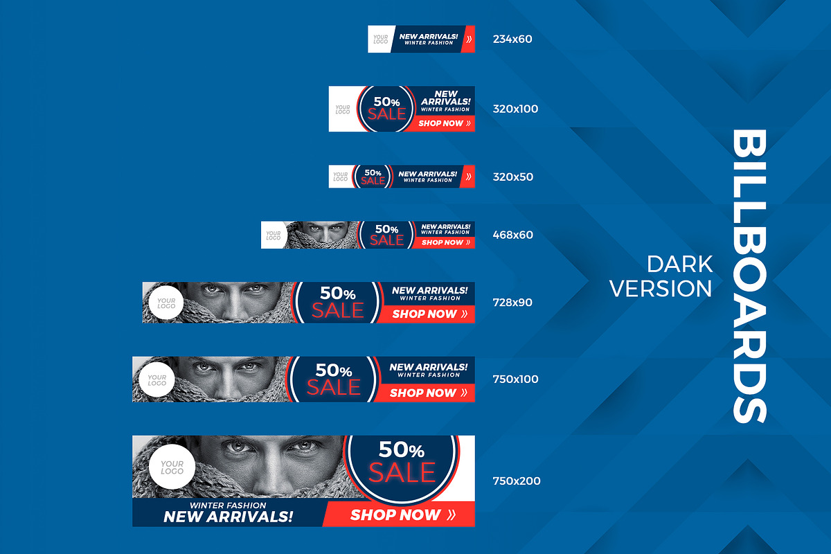 Web Banners Optimized for Google Ads, a Templates & Theme by Better Be a Designer (Photo 4 of 10)