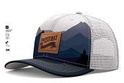 Fully Editable Trucker Hat Mockup PS, a Hat Mockup by LESZ Design (Thumbnail 4 of 8)