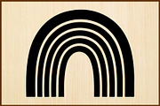 25 Boho Rainbow Arch SVG Bundle, a Decorative Illustration by Artivon (Thumbnail 4 of 4)