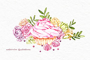 Cakes and sweets illustrations, a Decorative Illustration by Ann Astro (Thumbnail 8 of 17)