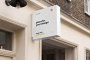 Signs Outside Storefront Mockups, an Advertising Mockup by Luuqas Design (Thumbnail 8 of 9)