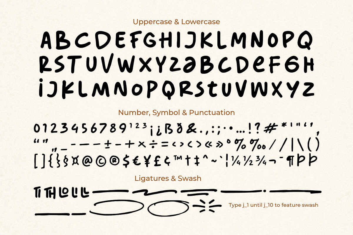 Dinsum – Bold Marker Font, a Handwritten Font by Ainun Jinan (Photo 9 of 9)