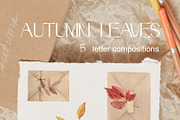 Autumn Leaves Set Illustrations, a Seasonal Illustration by NataliArkushArt (Thumbnail 11 of 12)