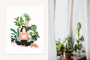 House plants | Urban jungle, a Decorative Illustration by AngelinaKovel (Thumbnail 4 of 10)