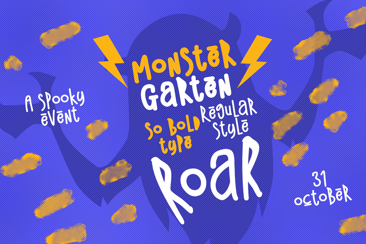 The Mako - Monoline Display Font, a Handwritten Font by Kincrev Studio (Photo 4 of 6)