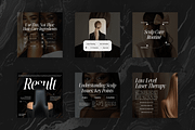 Trichology Canva Instagram Templates, a Social Media Template by Xenié Creative (Thumbnail 8 of 10)