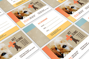 Vet Clinic Business Card Template