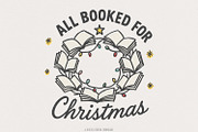 All Booked For Christmas PNG, Book, an Illustration by SharpMarketplace (Thumbnail 1 of 9)