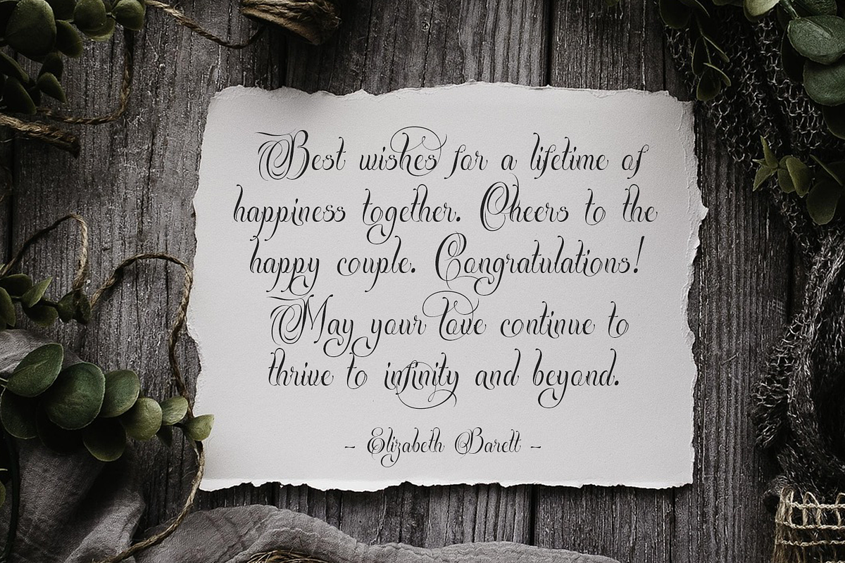 Velmaryc - Modern Calligraphy, a Script Font by TypeClassHeroes (Photo 4 of 11)