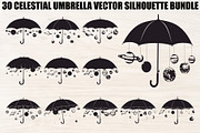 Celestial Umbrella Bundle, an Illustration by yasushie (Thumbnail 1 of 31)