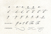 Golden Rouge Vintage Script, a Script Font by Letterhend Studio (Thumbnail 9 of 10)