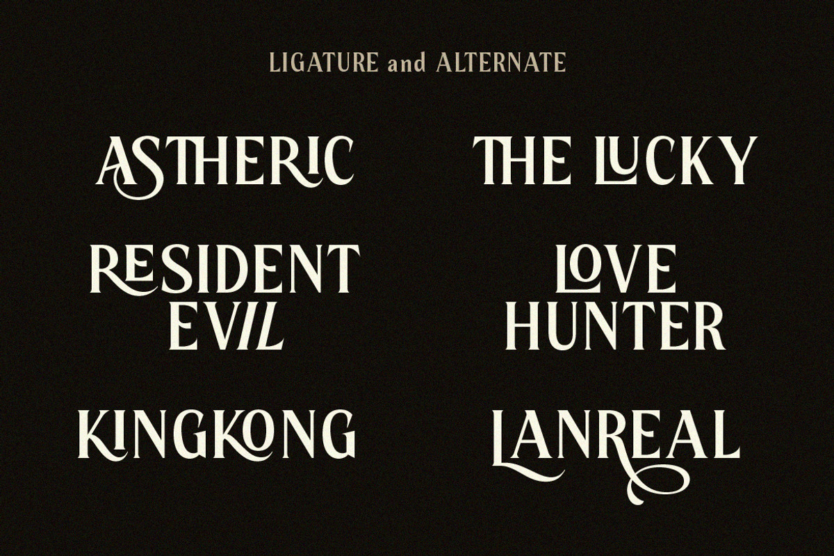 Valerise Elegant Serif Display Font, a Serif Font by Serbaneka Studio (Photo 2 of 5)