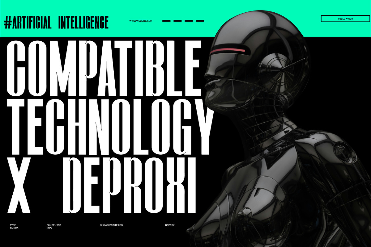 Hunga - Condensed Font, a Sans Serif Font by NuType (Photo 2 of 11)