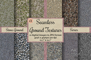 Seamless Ground Texture-Stone Ground