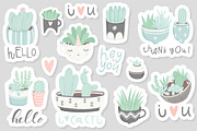 Sweet succulent & cacti collection♥️, a Decorative Illustration by Artnis (Thumbnail 8 of 11)