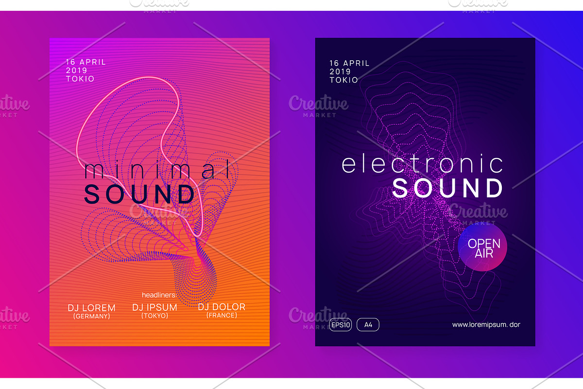 Techno Magazine. Nightclub Beat, a Technology Illustration by Holo Art