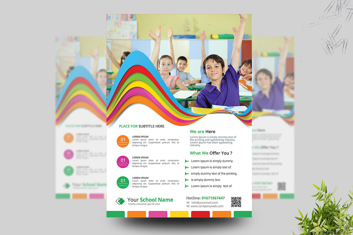 Education Flyer, a Flyer Template by ideaz_sabbir (Photo 2 of 5)