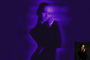 Ultra Neon Hologram FX Ps Action, an Action Add-On by Studio Retouch (Thumbnail 10 of 14)